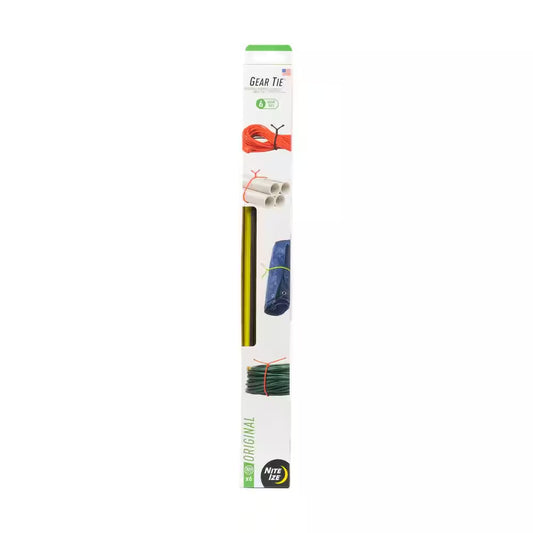 32 In. Assorted Gear Tie Propack (6-Pack)