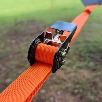 400X400X300CM Outdoor Camping Triangle Hammock Oxford Cloth Camping anti Rollover Hammock with Tensioner