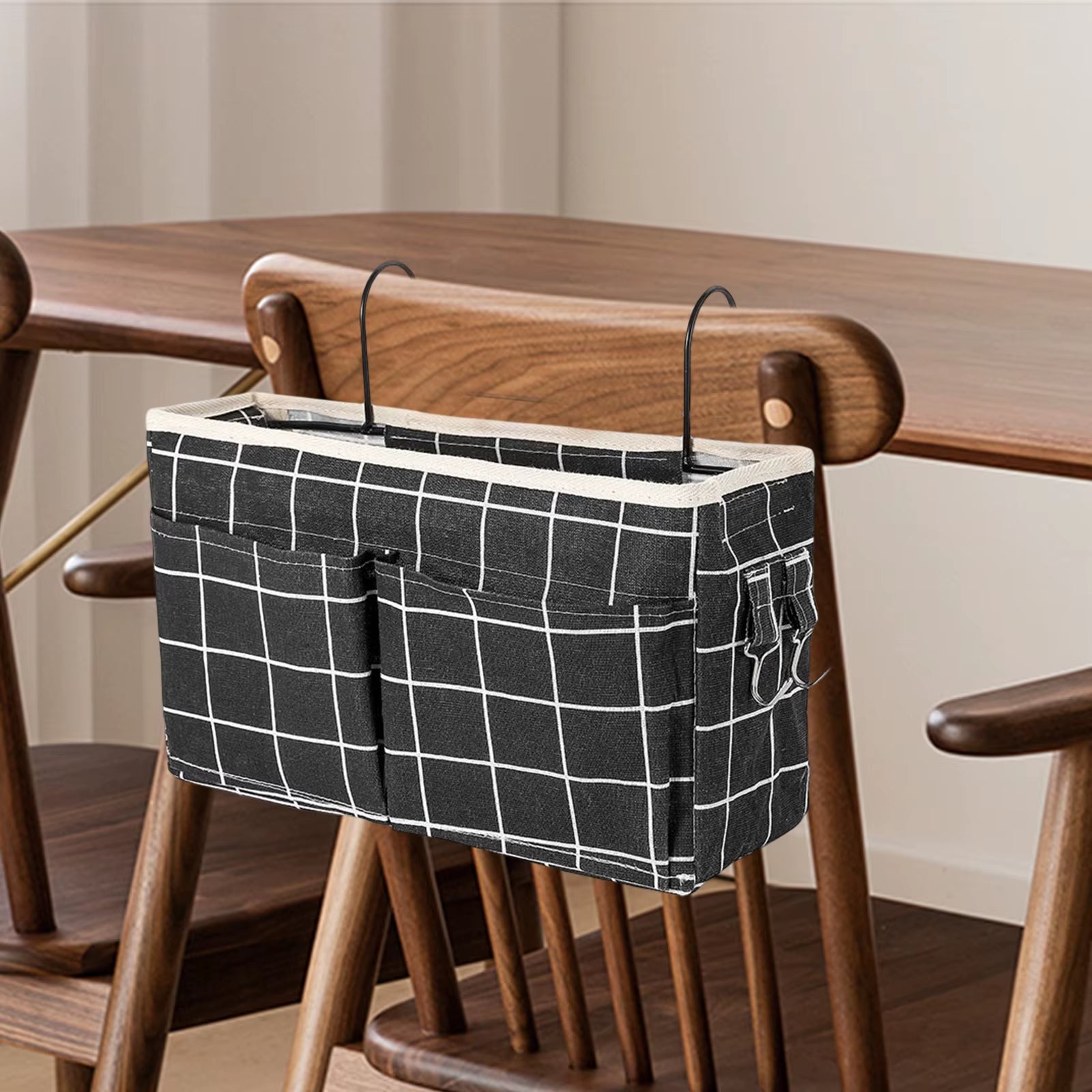 Bedside Caddying Bed Organizer Storage Bag Pocket for Dorm Rooms Rails Bedroom Dorm Kitchen Organization Storage Bag Pocket