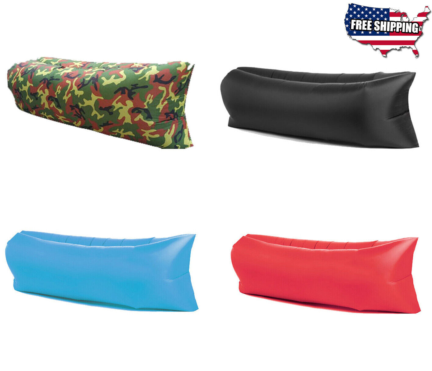 ON SALE!! Inflatable Air Sofa Lounger Couch Bed Hammock Lounge Pool Beach Party