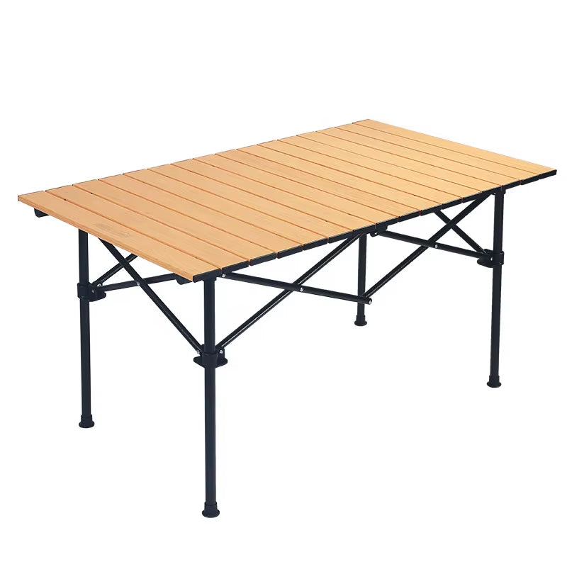 Customized Beach Portable Outdoor Aluminum Camping Folding Picnic Table Camping Table Foldable