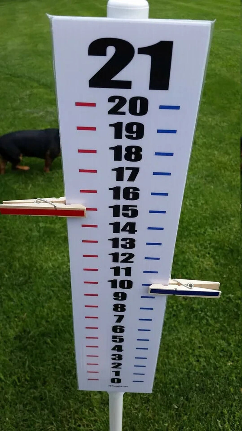 Corn Hole Easy Read - Cornhole Scoreboard Score Keeper - Corn Hole