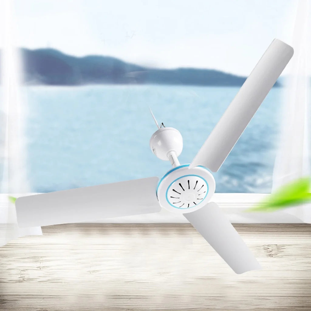 Portable Camping Fan Mini USB Tent Fan for Camping Celling Fan Outdoor Gazebo Fan Canopy Hanging Fan Battery Powered