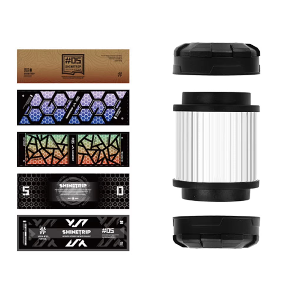 Outdoor Camping Light Rechargeable Rotable Camping Lantern Long Lasting Magnetic Atmosphere Lantern for Outdoor Camping Hiking