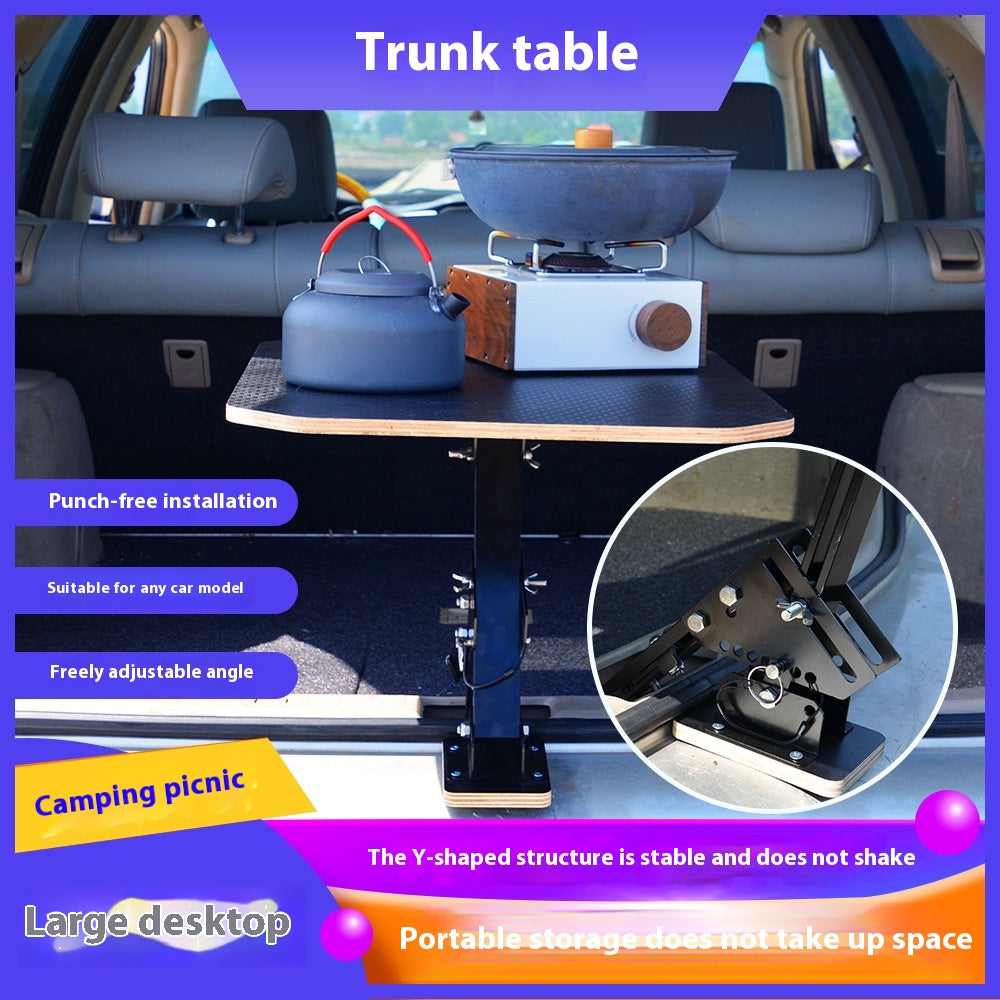 Trunk Table Storage Portable Camping Table Camping Table
