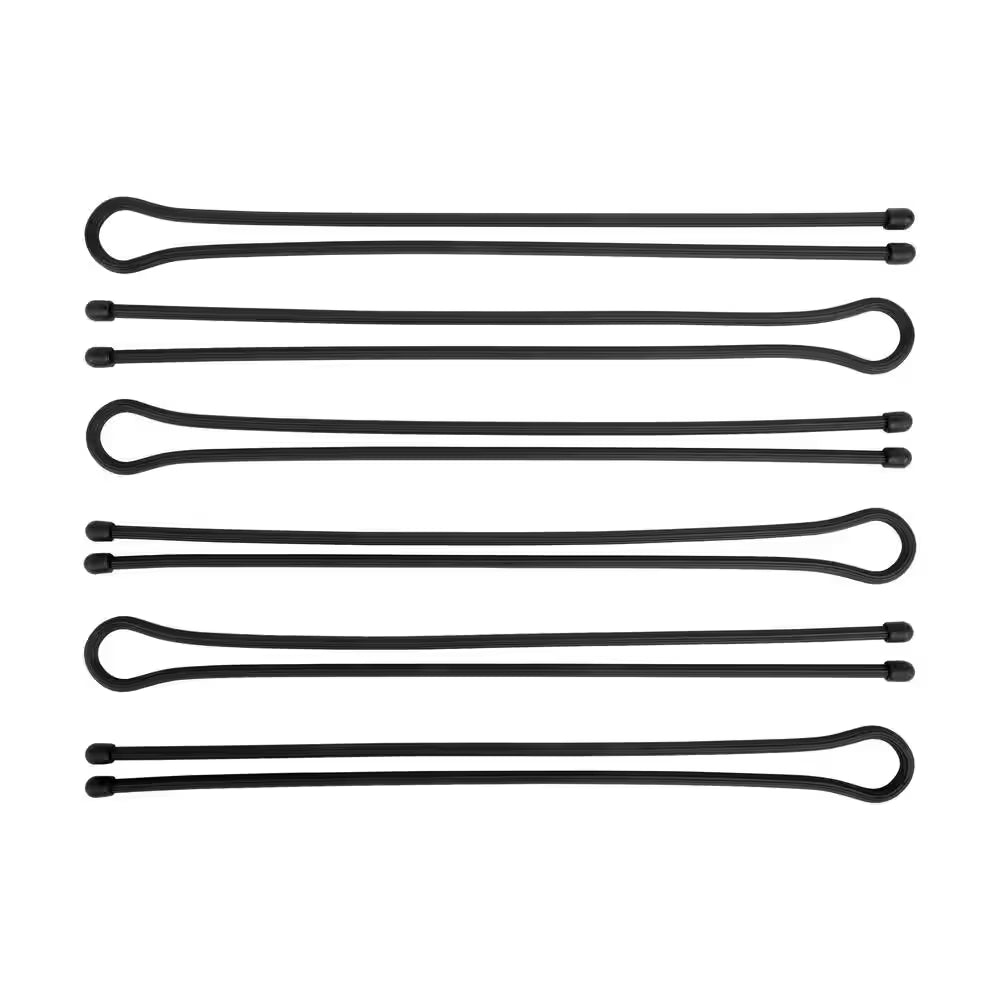 Gear Tie Propack 32 In. - 6 Pack - Black