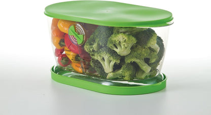 Prep Solutions by  Lettuce Keeper Produce Storage Container, 4.7 Quarts, Green (LKS-06)
