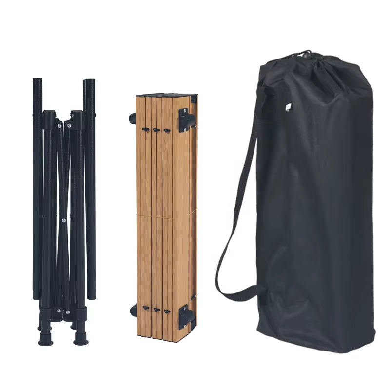 Customized Beach Portable Outdoor Aluminum Camping Folding Picnic Table Camping Table Foldable