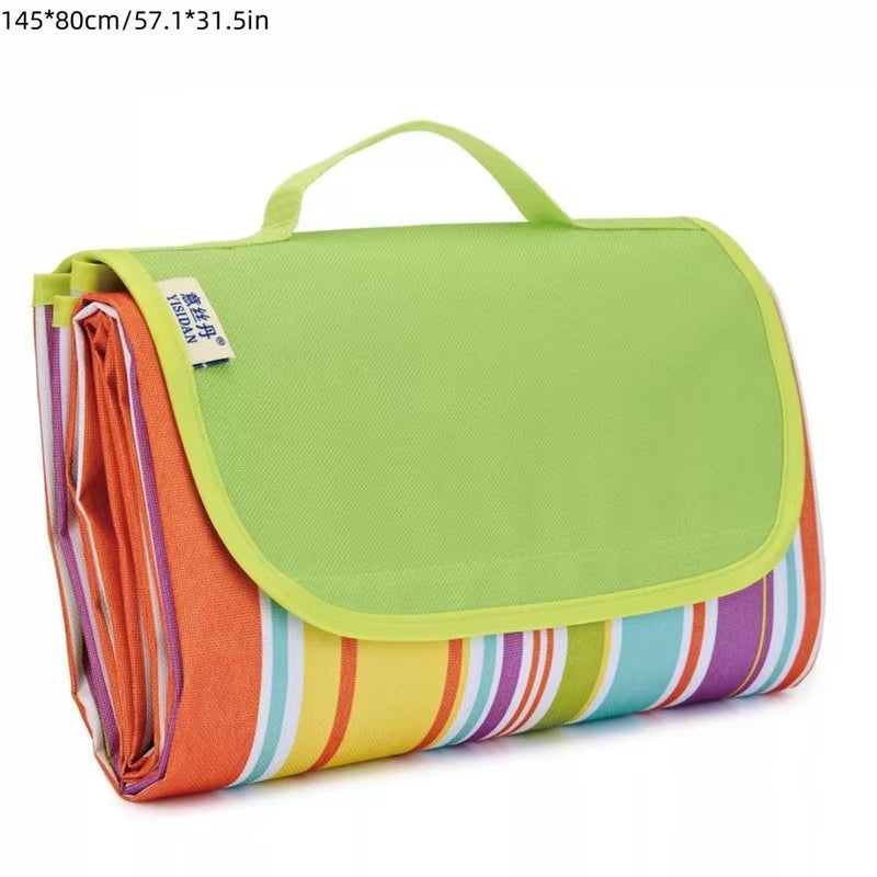 1PC Waterproof Sandproof Camping Mat Picnic Blanket Beach Mat Portable Camping Beach Blanket for Hiking Camping Foldable