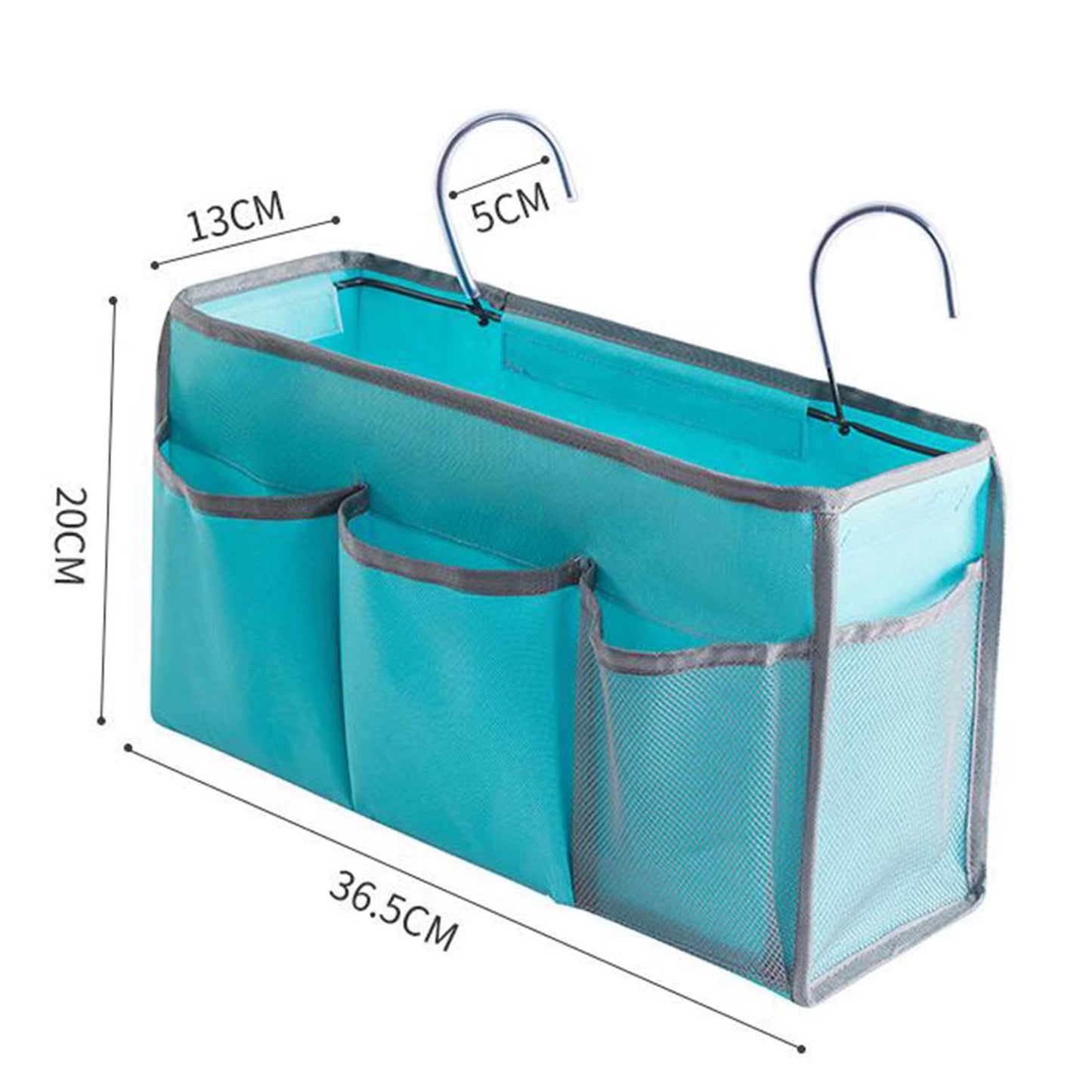 Bedside Caddying Bed Organizer Storage Bag Pocket for Dorm Rooms Rails Bedroom Dorm Kitchen Organization Storage Bag Pocket