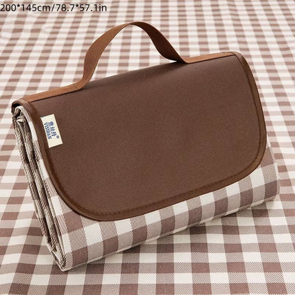 1PC Waterproof Sandproof Camping Mat Picnic Blanket Beach Mat Portable Camping Beach Blanket for Hiking Camping Foldable