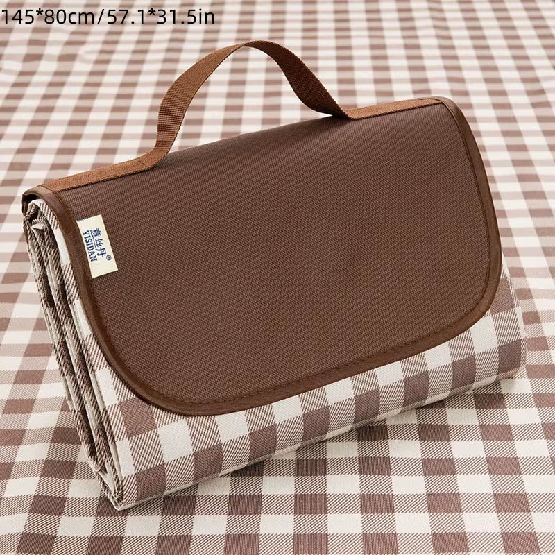 1PC Waterproof Sandproof Camping Mat Picnic Blanket Beach Mat Portable Camping Beach Blanket for Hiking Camping Foldable