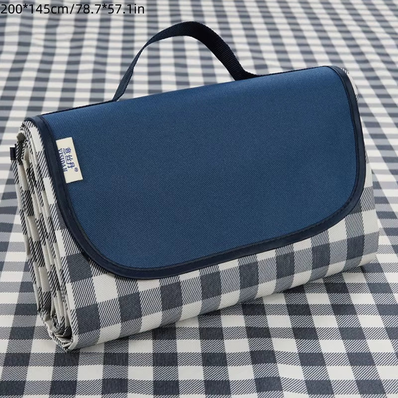 1PC Waterproof Sandproof Camping Mat Picnic Blanket Beach Mat Portable Camping Beach Blanket for Hiking Camping Foldable