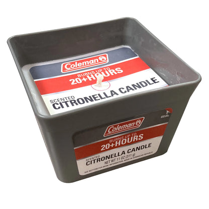 2 Wick Citronella Candle 11Oz Square Pail