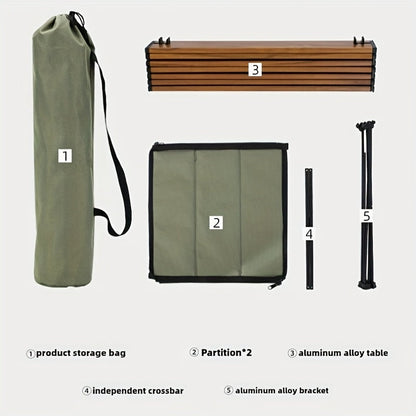 Storage Cabinet Table Camping