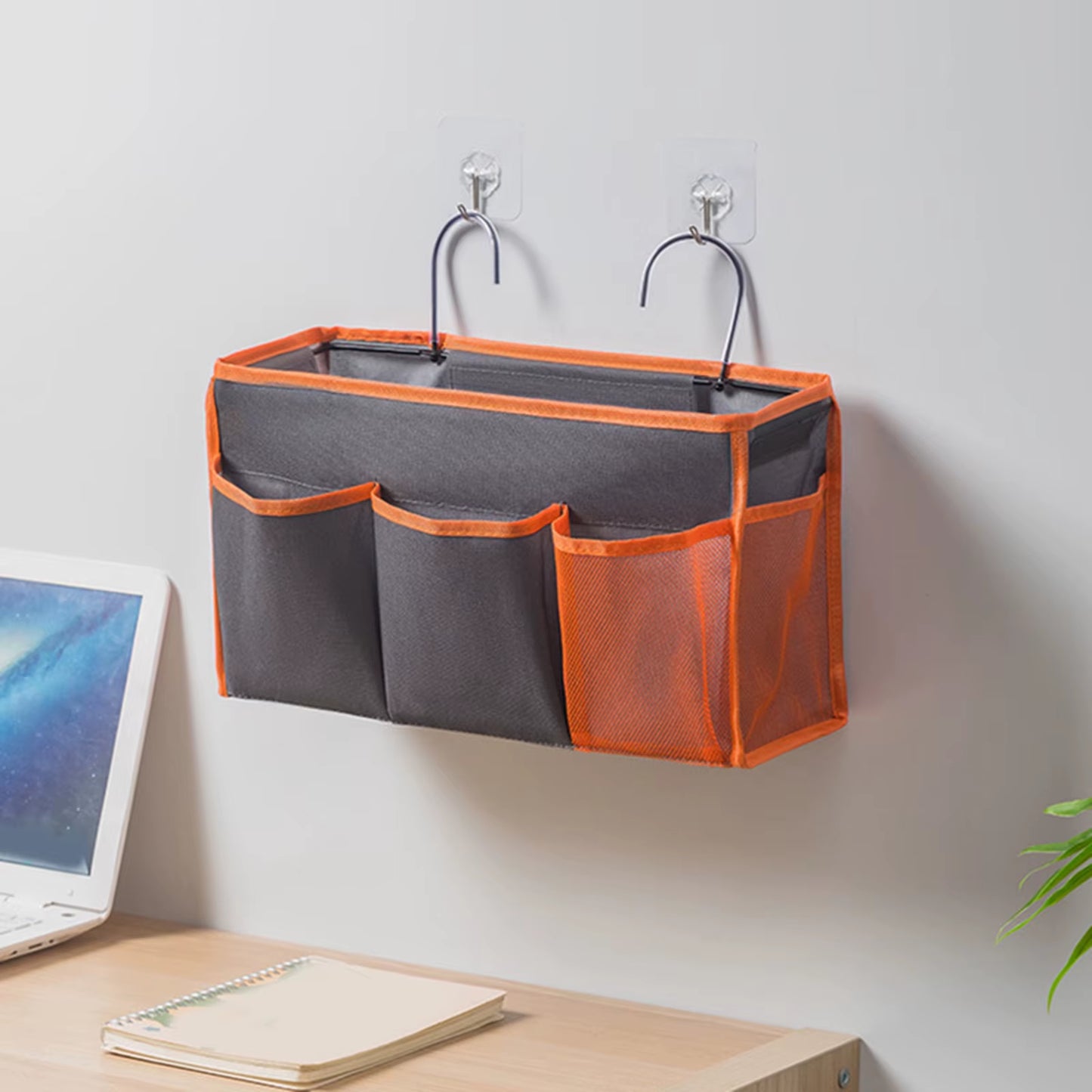 Bedside Caddying Bed Organizer Storage Bag Pocket for Dorm Rooms Rails Bedroom Dorm Kitchen Organization Storage Bag Pocket