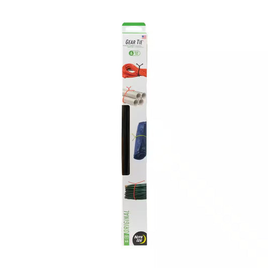 Gear Tie Propack 32 In. - 6 Pack - Black