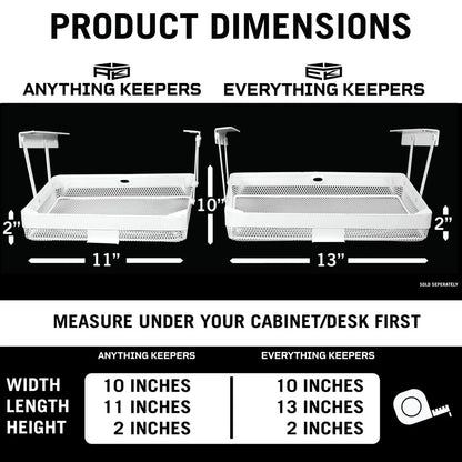 Anything Keeper Organizer for Home Kitchen Bathroom Rv Small Spaces Storage Orga
