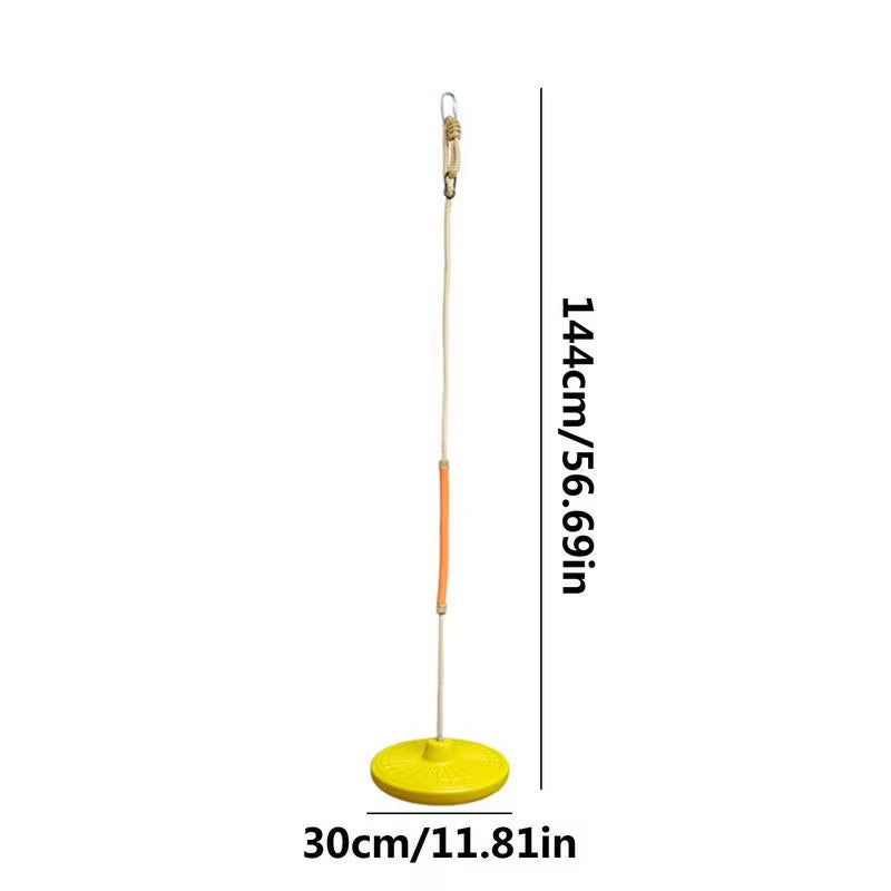 Swingset Outdoor for Kids Disc Swing Set Backyard Saucer Swing Small Disc Swingset Saucer Tree Swing for Playground Kids Indoor