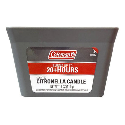 2 Wick Citronella Candle 11Oz Square Pail