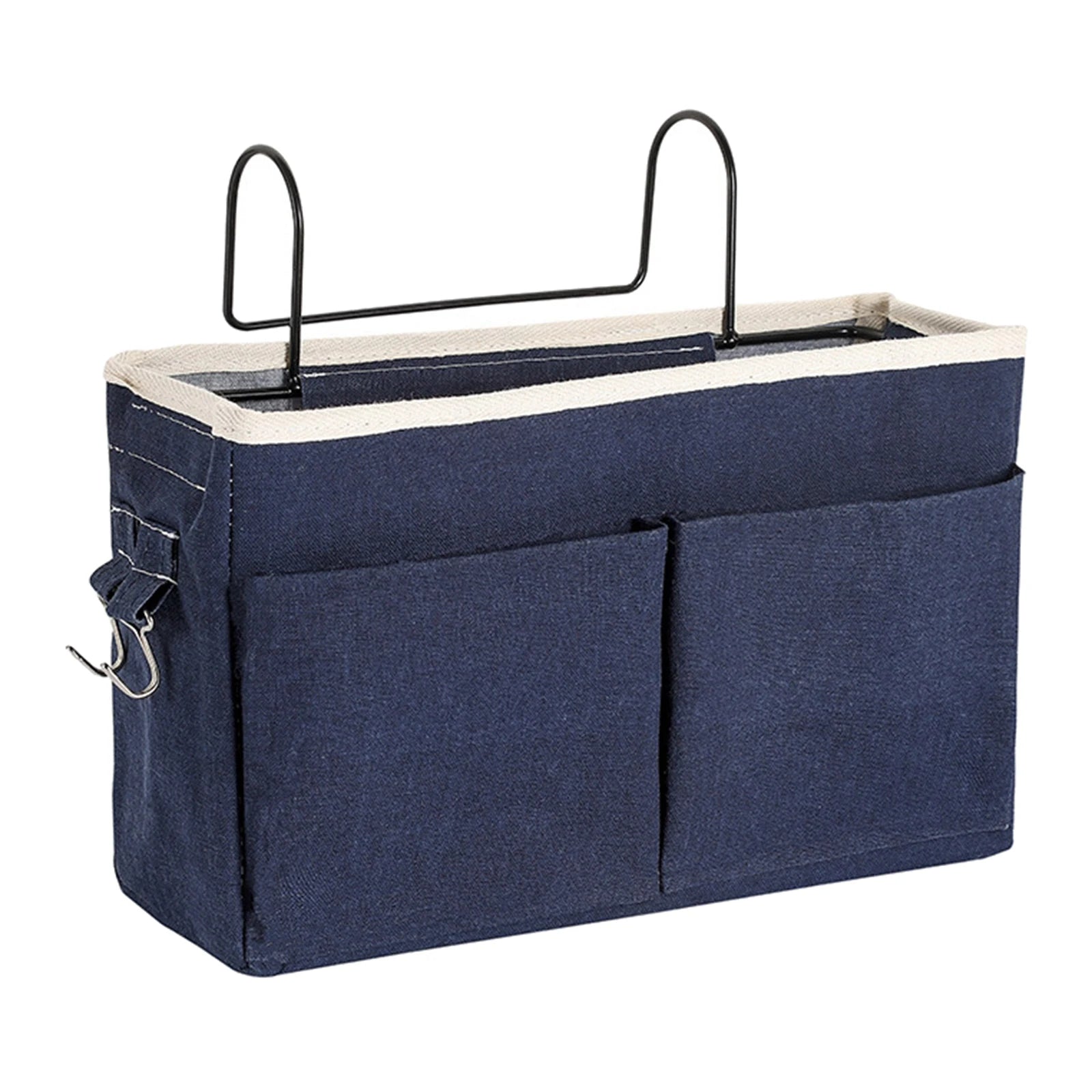 Bedside Caddying Bed Organizer Storage Bag Pocket for Dorm Rooms Rails Bedroom Dorm Kitchen Organization Storage Bag Pocket