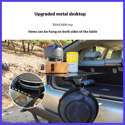 Trunk Table Storage Portable Camping Table Camping Table